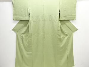 単衣一つ紋色無地着物